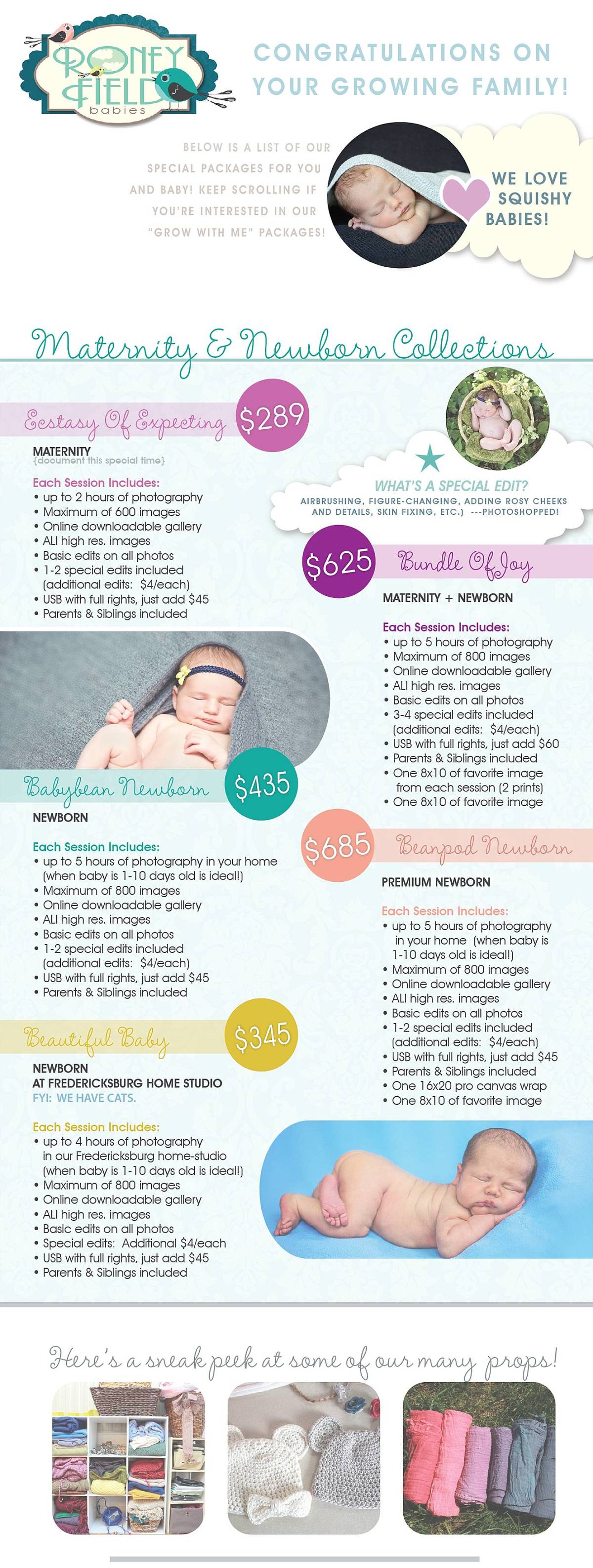 Maternity & Newborn Packages